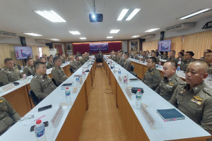 ประชุมบริหารตำรวจภูธรจังหวัดนครราชสีมา