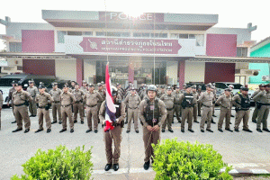 เคารพธงชาติ ประชุมแถว 