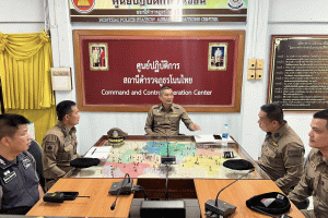 ผู้บังคับการตรวจเยี่ยม สภ.โนนไทย